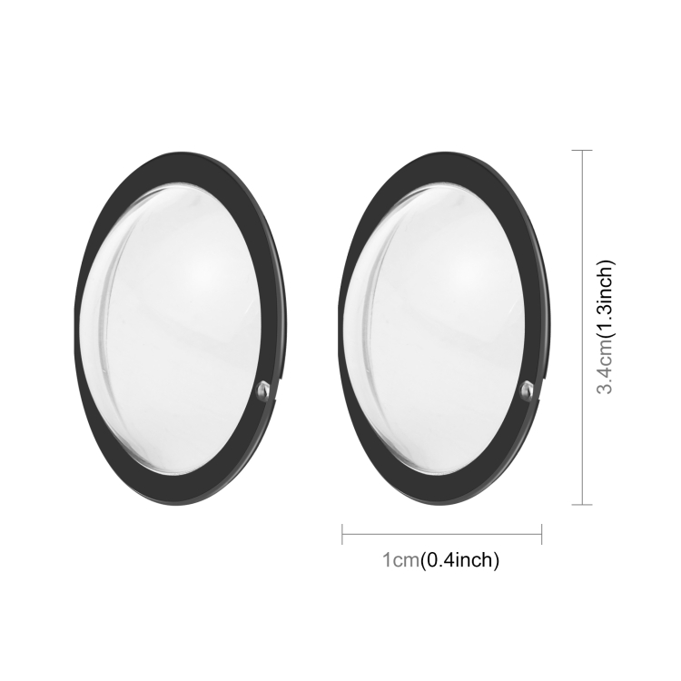 For Insta360 X3 PULUZ Lens Guard PC Protective Cover(Black)