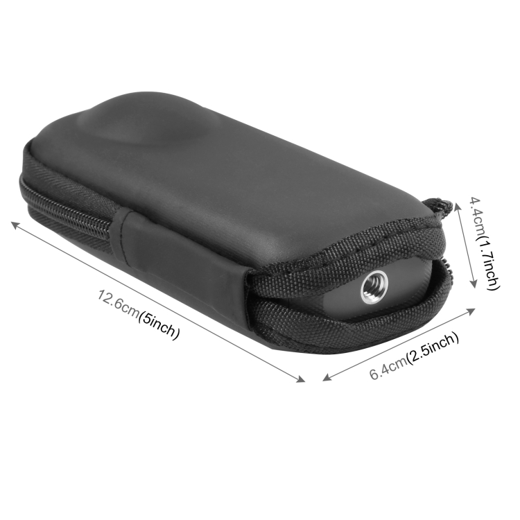 For Insta360 X3 / X4 Air / ONE X2 PULUZ Camera Portable Case Box Storage Bag(Black)