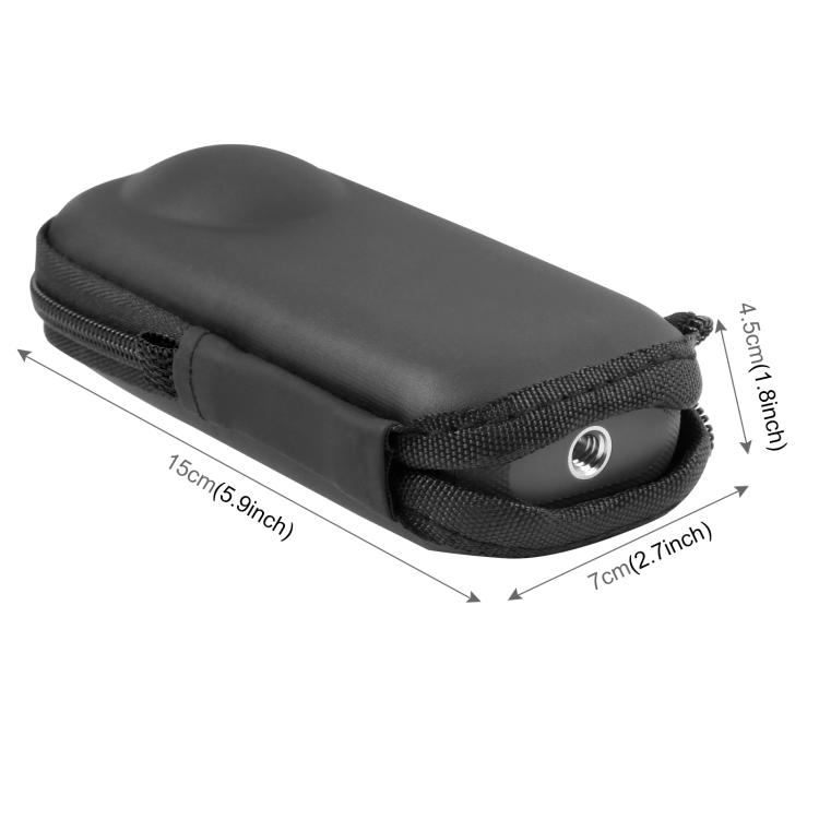 For Insta360 X4 / X5 PULUZ Camera Portable Case Box Storage Bag (Black)