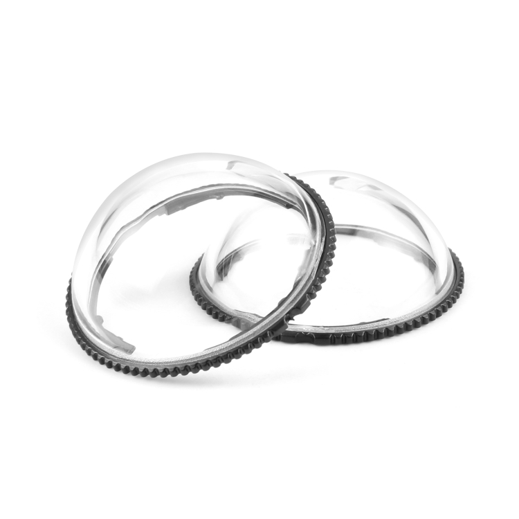 For Insta360 X4 PULUZ Rotation PC Lens Guard  Protective Cover (Transparent)