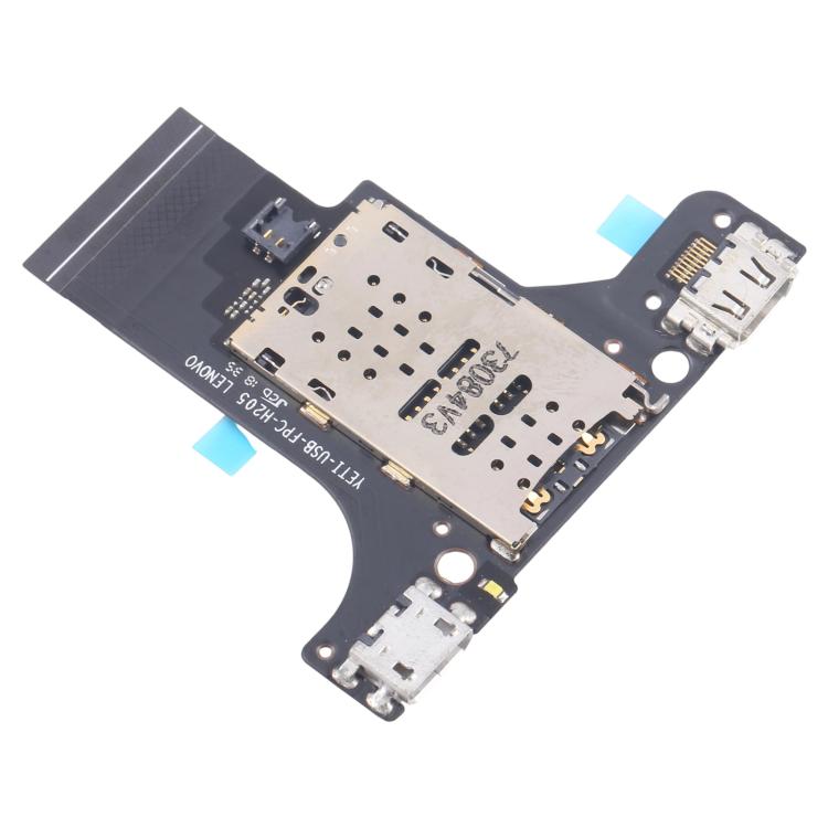 For Lenovo Yoga Book YB1-X90F/X90L/X91F Original Charging Port Board With SIM Card Holder Socket