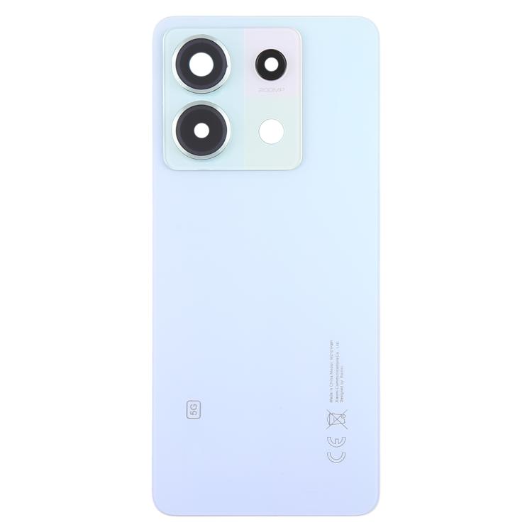 For Xiaomi Redmi Note 13 Pro 5G OEM Back Cover with Camera Lens Cover(Blue)