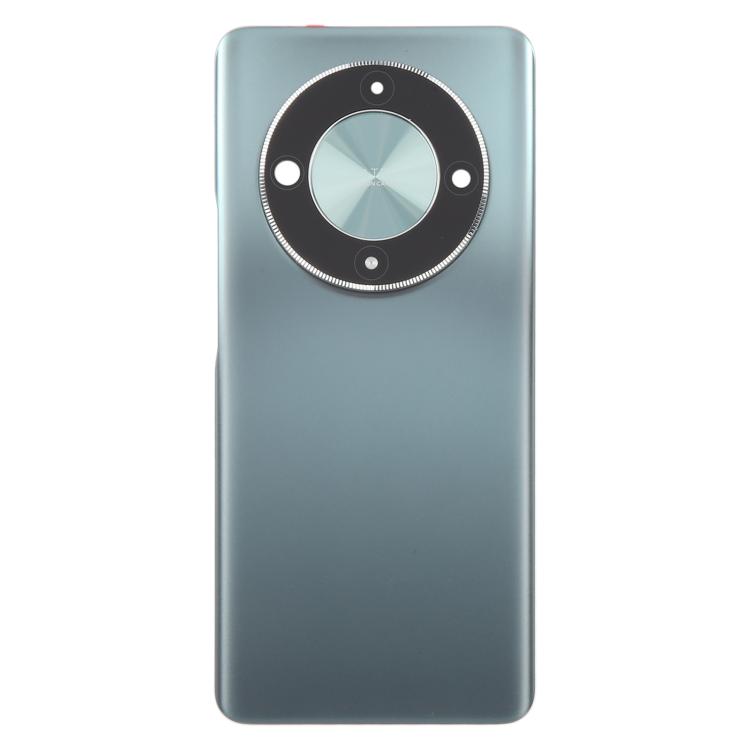 For Honor X9b Back Cover with Camera Lens Cover(Green)