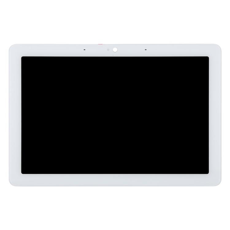 For Google Nest HUB Max Original LCD Screen with Digitizer Full Assembly (White)