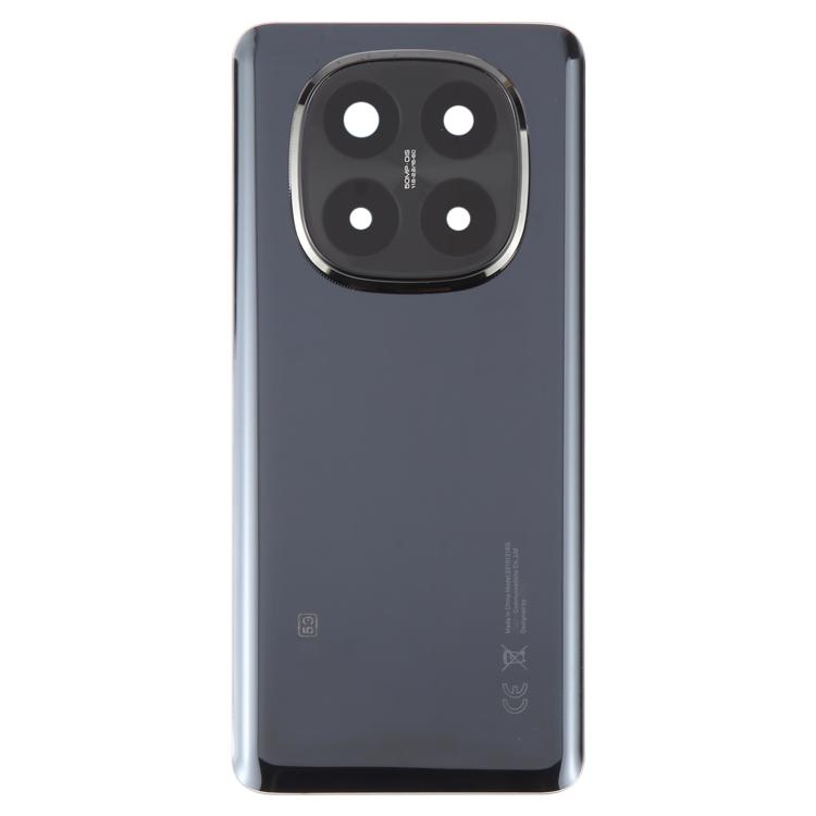 For Xiaomi Redmi Note 14 Pro+ 5G OEM Back Cover with Camera Lens Cover(Black)