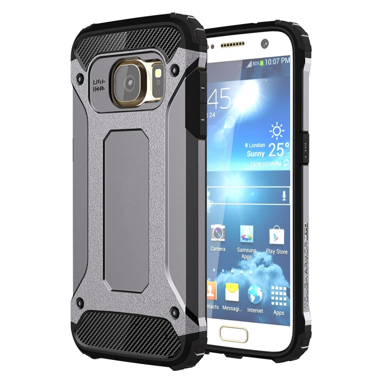 For Galaxy S7 / G930 Tough Armor TPU + PC Combination Case (Grey)