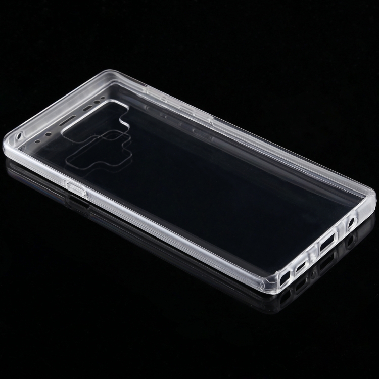 0.75mm Double-sided Ultra-thin Transparent PC + TPU Case for Galaxy Note9