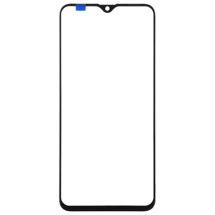 For OPPO Reno Z Front Screen Outer Glass Lens (Black)