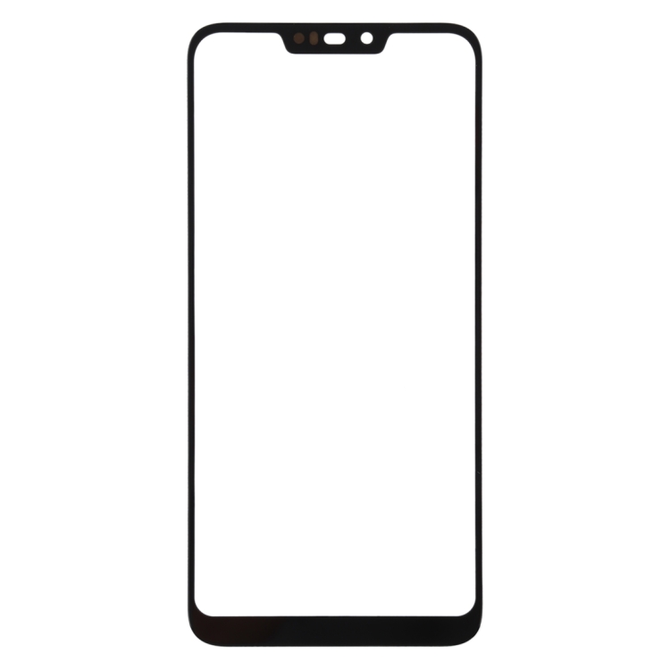 Front Screen Outer Glass Lens for Asus Zenfone Max (M2) ZB633KL / ZB632KL X01AD (Black)