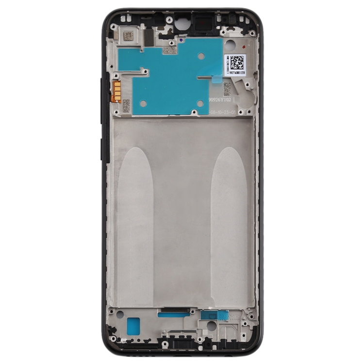 Front Housing LCD Frame Bezel Plate for Xiaomi Redmi Note 8(Black)