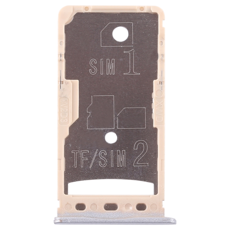 2 SIM Card Tray / Micro SD Card Tray for Xiaomi Redmi 5A(Grey)