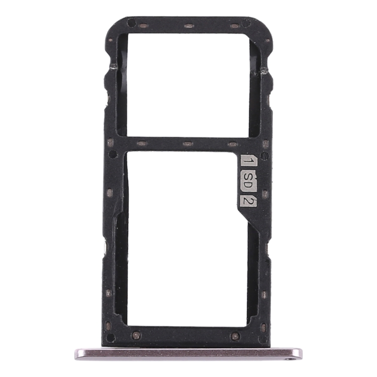 SIM Card Tray + SIM Card Tray / Micro SD Card Tray for Asus Zenfone 5 ZE620KL(Silver)