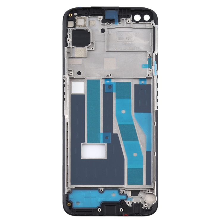 For OPPO Realme 6 Pro Front Housing LCD Frame Bezel Plate (Black)