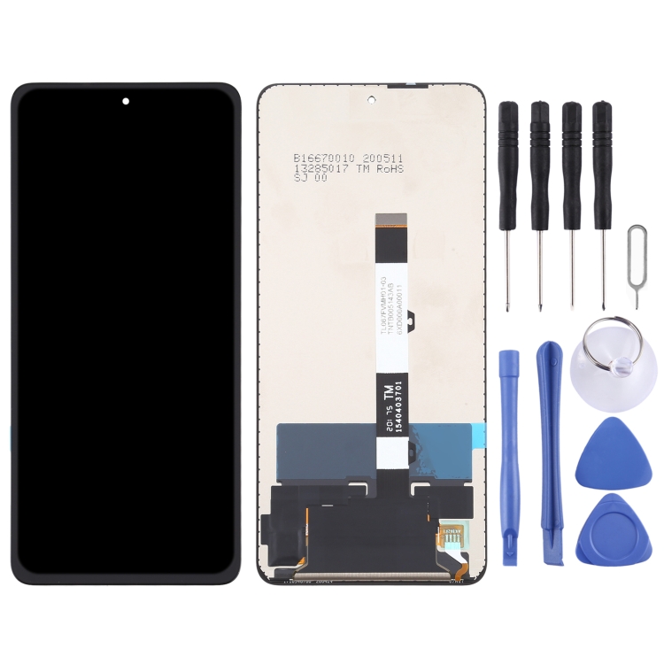 Original LCD Screen and Digitizer Full Assembly for Xiaomi Poco X3 / Poco X3 NFC / Poco X3 Pro M2102J20SG, M2102J20SI, MZB07Z0IN / MZB07Z1IN / MZB07Z2IN / MZB07Z3IN / MZB07Z4IN / MZB9965IN / 