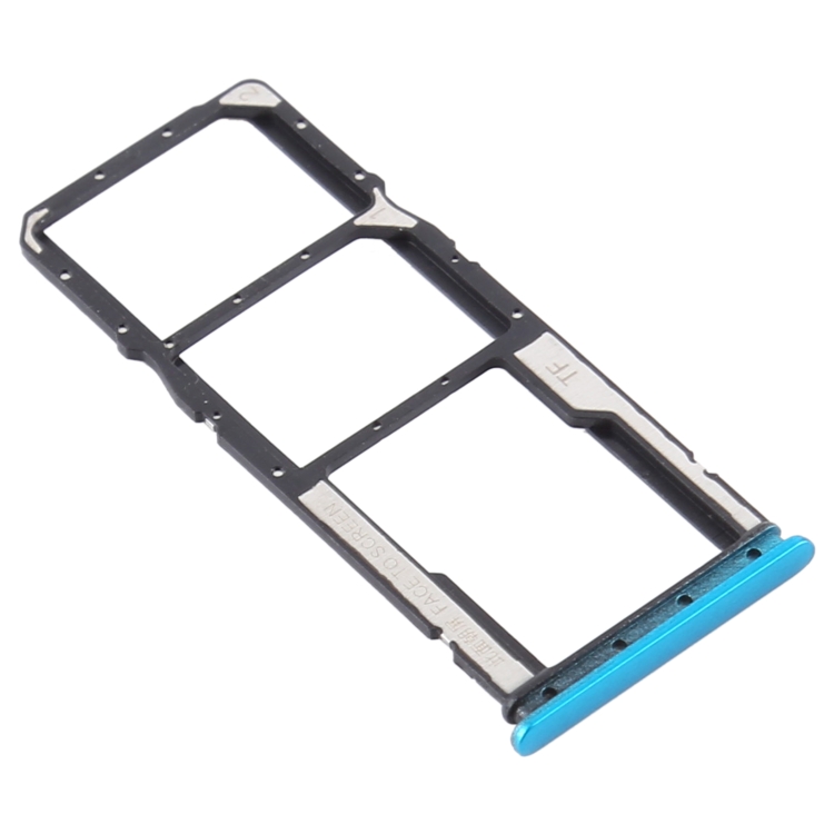 SIM Card Tray + SIM Card Tray + Micro SD Card Tray for Xiaomi Redmi 9A/Redmi 9C(Green)