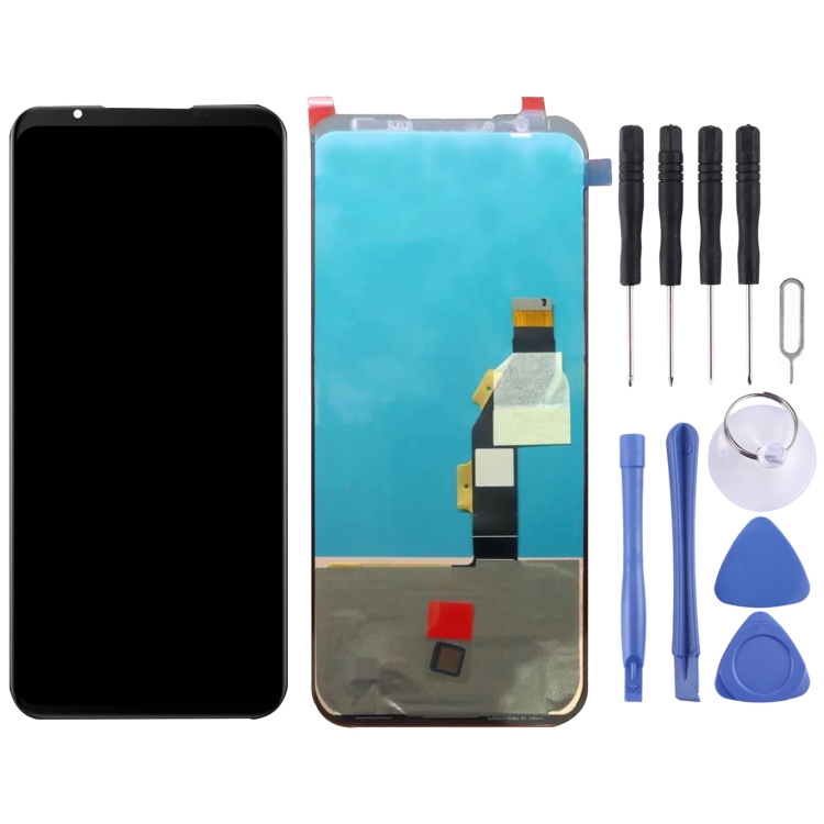 AMOLED LCD Screen for ZTE Nubia RedMagic 5G NX659J 2020 with Digitizer Full Assembly (Black)
