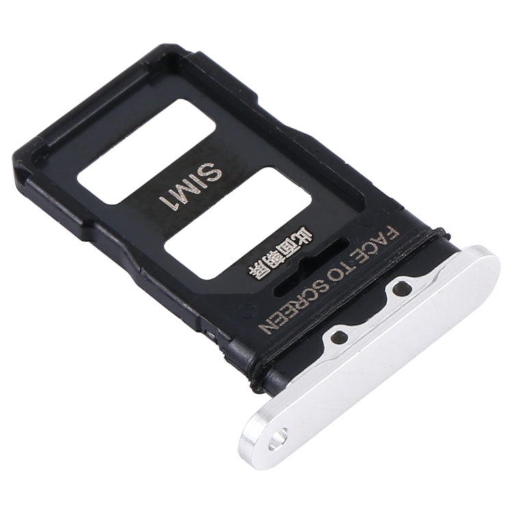 SIM Card Tray + SIM Card Tray for Xiaomi Mi 11 (Silver)