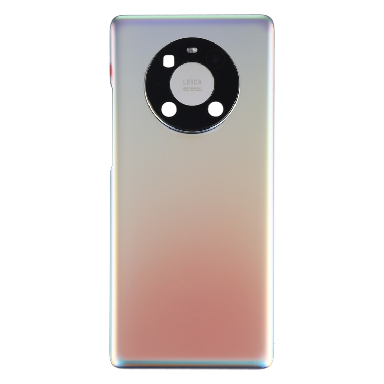 Original Battery Back Cover with Camera Lens Cover for Huawei Mate 40 Pro(Silver)