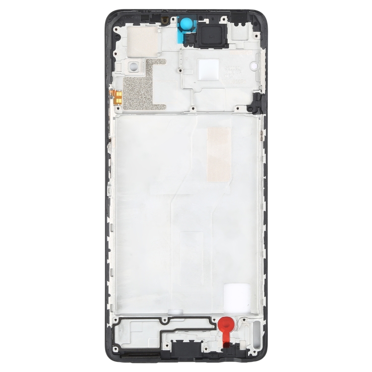 Original Front Housing LCD Frame Bezel Plate for Xiaomi Redmi Note 10 Pro Max / Redmi Note 10 Pro / Redmi Note 10 Pro (India) M2101K6P M2101K6G M2101K6I(Black)