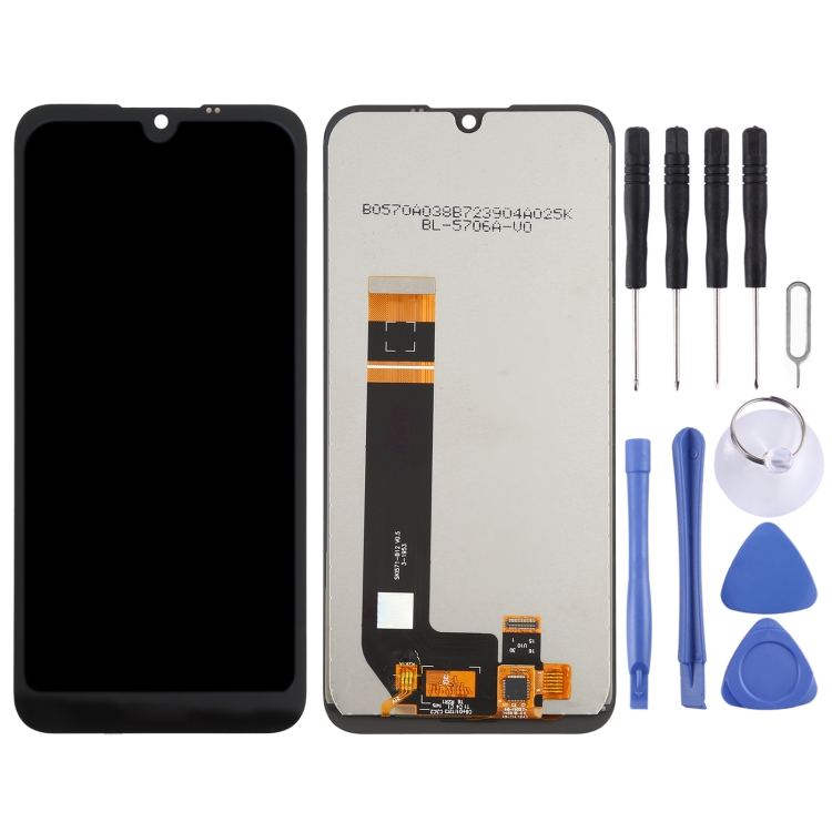 LCD Screen and Digitizer Full Assembly for Nokia 1.3 TA-1216 TA-1205(Black)