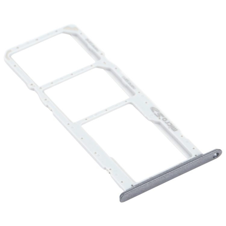 SIM Card Tray + SIM Card Tray + Micro SD Card Tray for LG K22 LMK200Z LMK200E LMK200B LM-K200 (Black)