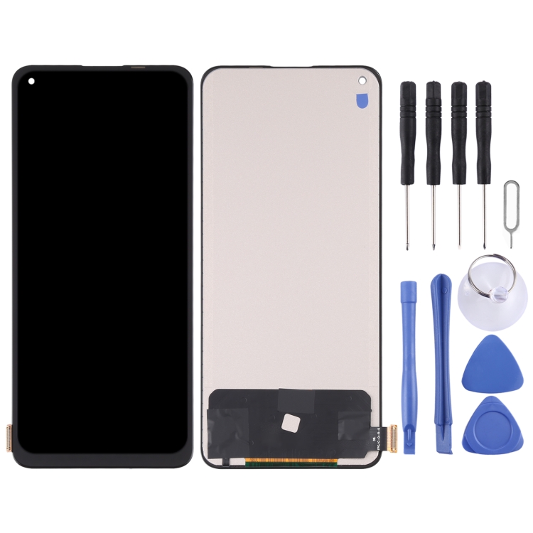 TFT Material LCD Screen and Digitizer Full Assembly for OPPO Reno5 5G / Reno5 4G / K9 / Realme Q3 Pro / Realme GT Neo, Not Supporting Fingerprint Identification