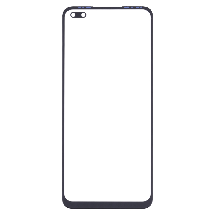 For Infinix Note 8 X692 5pcs Front Screen Outer Glass Lens