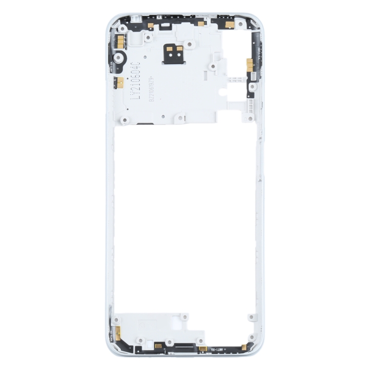 Original Middle Frame Bezel Plate for Xiaomi Redmi Note 10 5G / Redmi Note 10T 5G M2103K19G, M2103K19C(White)