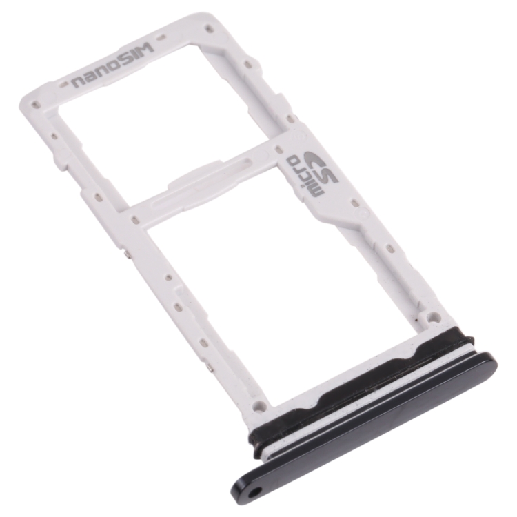 Nano SIM Card Tray + Micro SD Card Tray for LG G8X ThinQ / V50S ThinQ 5G LM-V510N, LMG850EMW, LM-G850 (Black)