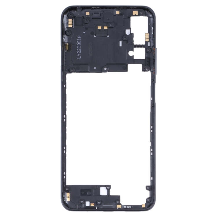 Original Middle Frame Bezel Plate for Xiaomi Poco M3 Pro 5G M2103K19PG M2103K19PI (Black)