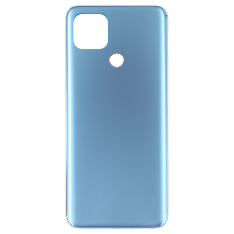 For OPPO A15/A15S/A35 Battery Back Cover with Middle Frame (Blue)