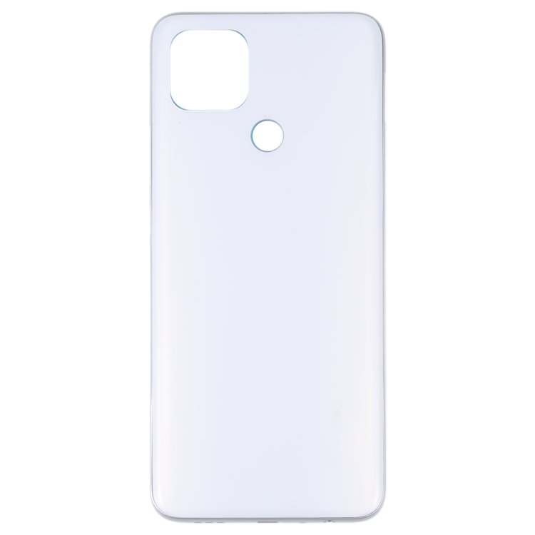 For OPPO A15/A15S/A35 Battery Back Cover with Middle Frame (White)