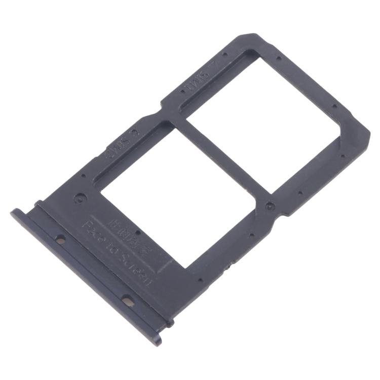 For OPPO Reno SIM Card Tray + SIM / Micro SD Card Tray (Black)