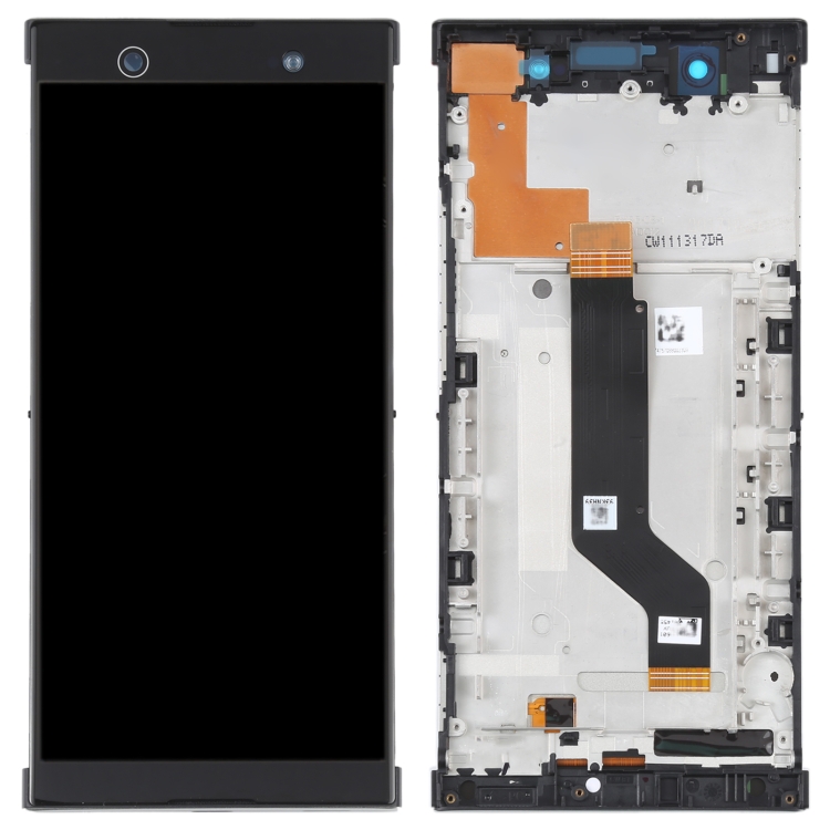 Original LCD Screen For Sony Xperia XA1 Ultra G3226 Digitizer Full Assembly with Frame(Black)