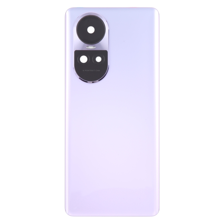 For OPPO Reno10 Pro Global Original Battery Back Cover with Camera Lens Cover(Purple)