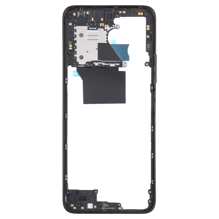 For Xiaomi Redmi 12 4G Original Middle Frame Bezel Plate (Black)