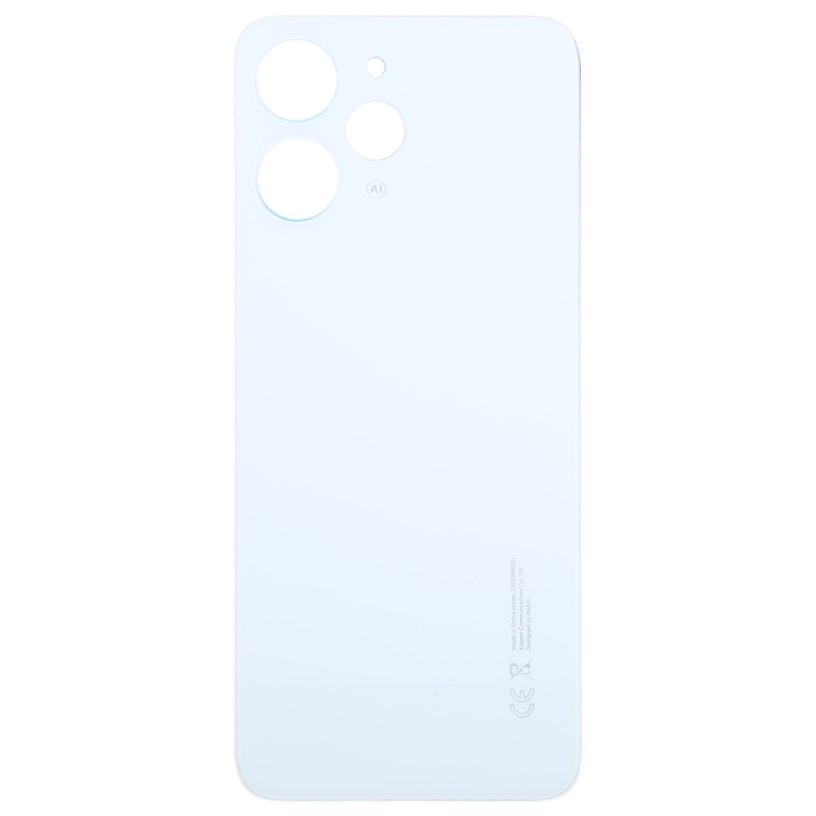 For Xiaomi Redmi 12 4G OEM Glass Material Battery Back Cover(White)