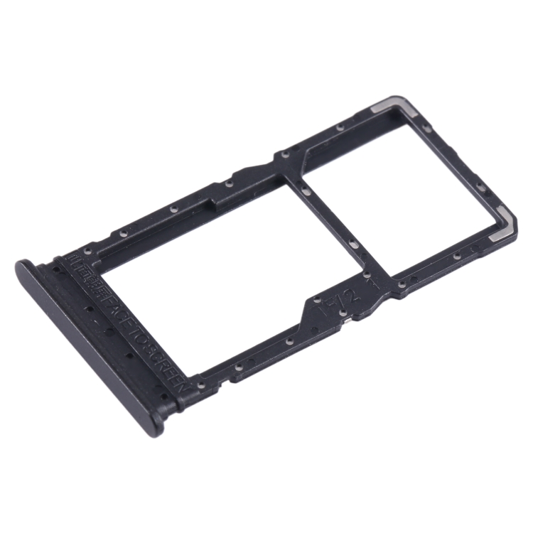 For Xiaomi Redmi 12 5G SIM Card Tray + SIM Card Tray / Micro SD Card Tray (Black)