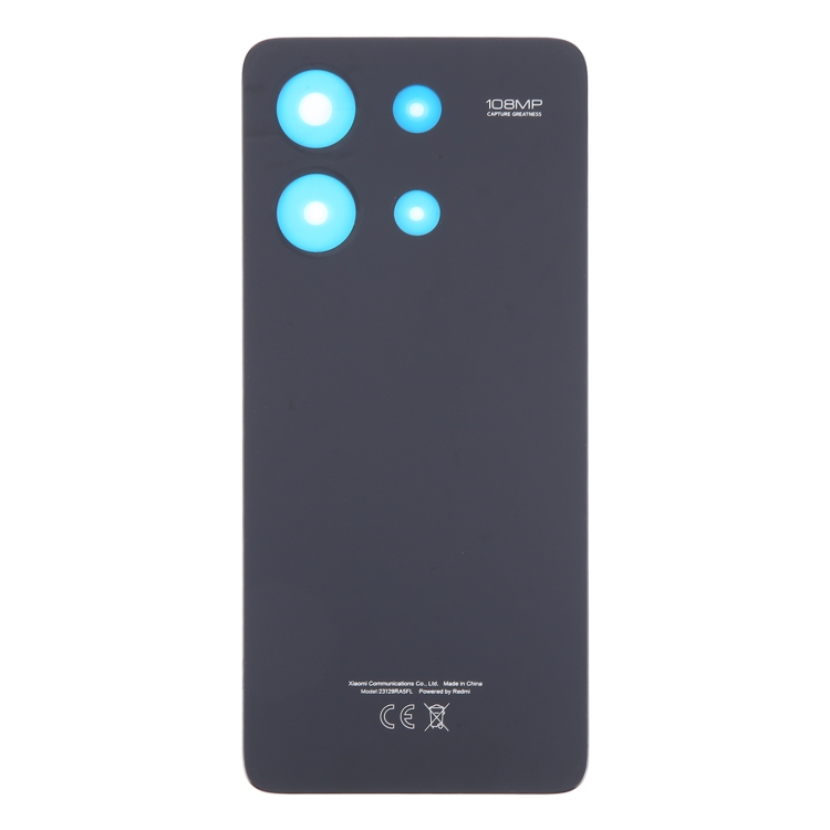 For Xiaomi Redmi Note 13 4G Original Battery Back Cover(Black)