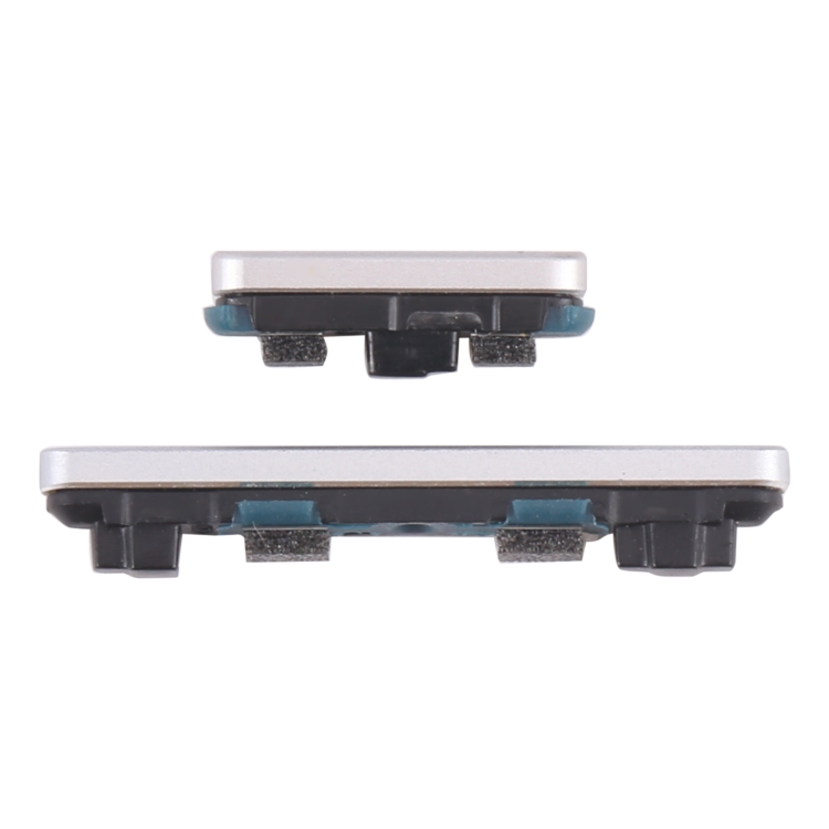 For Google Pixel 7A Power Button + Volume Control Button (Silver)