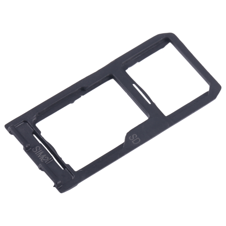 For Sony Xperia 1 III Original SIM Card Tray + SIM / Micro SD Card Tray (Black)