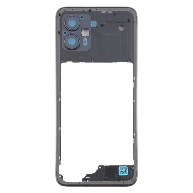 For Motorola Moto G23 Original Middle Frame Bezel Plate (Black)