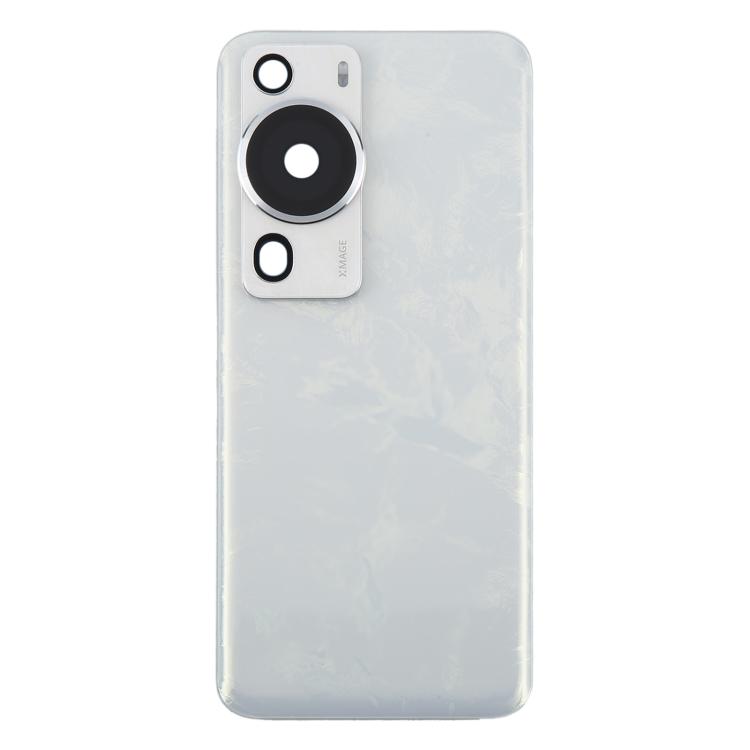 For Huawei P60 Pro Battery Back Cover with Camera Lens Cover(White)
