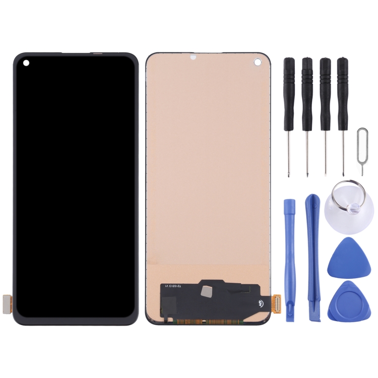 TFT Material LCD Screen and Digitizer Full Assembly for OPPO Reno4 SE / Realme V15 5G / Realme 7 Pro / Realme X7 / Realme 8 Pro / Realme 8 4G /  Realme Q2 Pro RMX3085, RMX2173, PEAT00, PEAM00