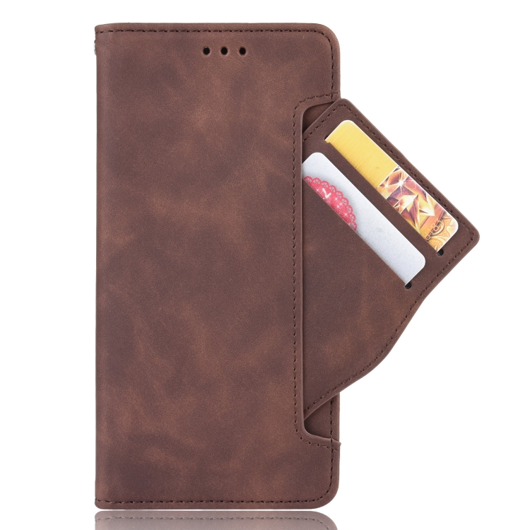For Samsung Galaxy S20 FE 4G / 5G Wallet Style Skin Feel Calf Pattern Leather Case with Separate Card Slot(Brown)