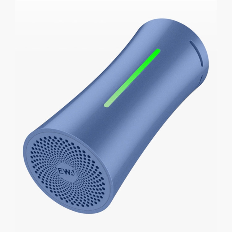 EWA A115 Portable Metal Bluetooth Speaker 105H Power Hifi Stereo Outdoor Subwoofer(Blue)