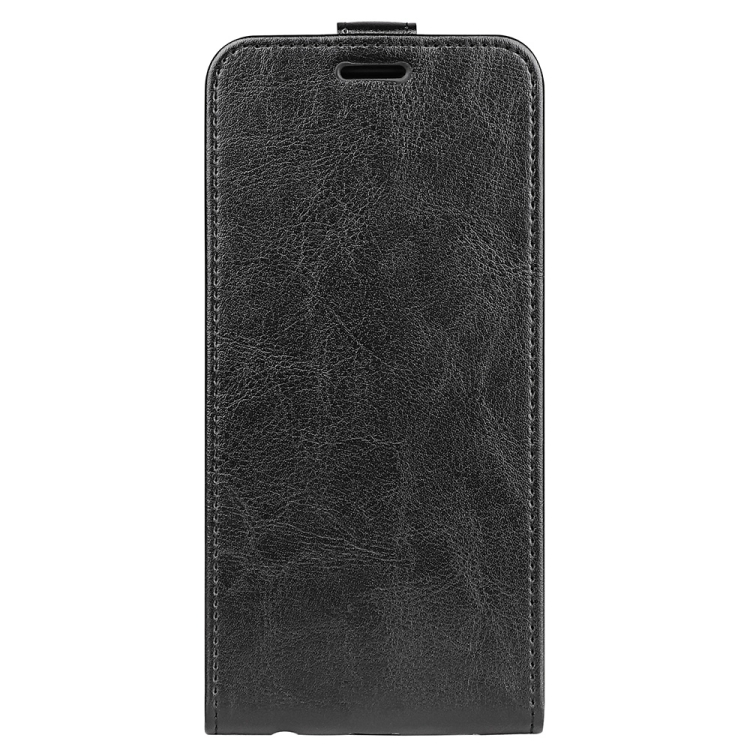 For Samsung Galaxy A54 5G R64 Texture Vertical Flip Leather Phone Case(Black)
