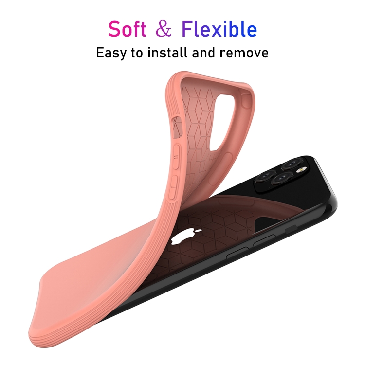 For iPhone 11 Pro ENKAY ENK-PC002 Solid Color TPU Slim CaseCover(Dark Green)