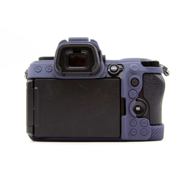 For Nikon Z6III Camera Protective Silicone Case, Color: Deep Blue