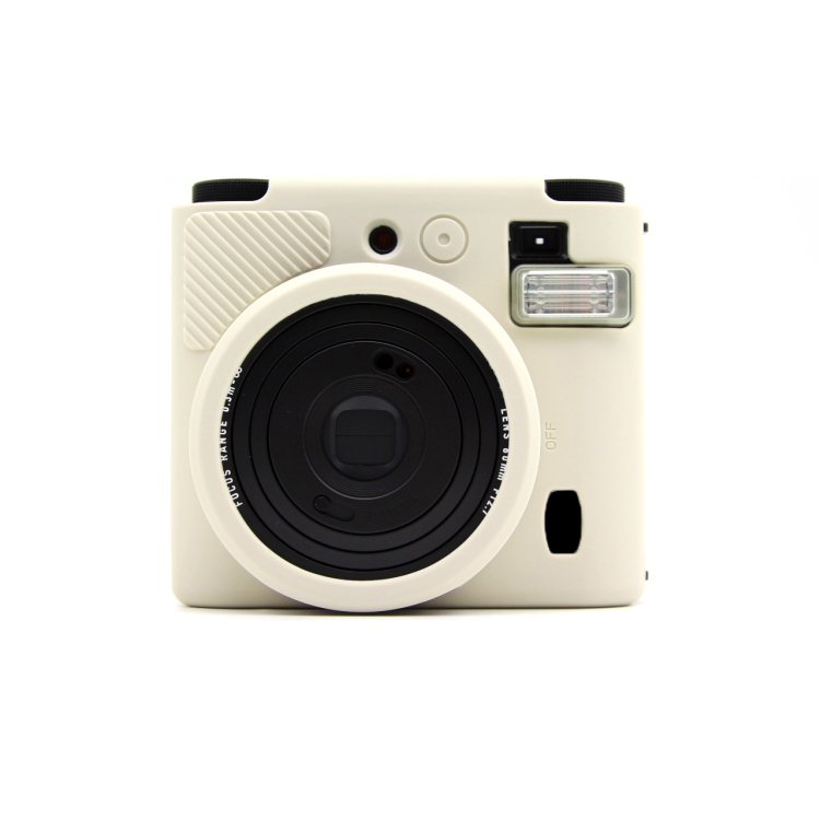 For FUJIFILM INSTAX MINI 99 Camera Protective Silicone Case(Beige)